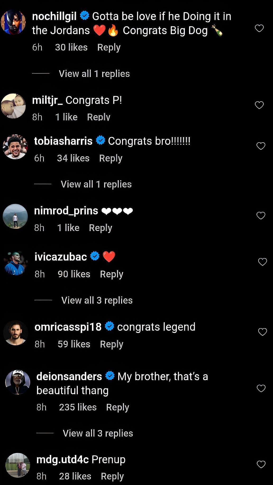 Comments on the post
